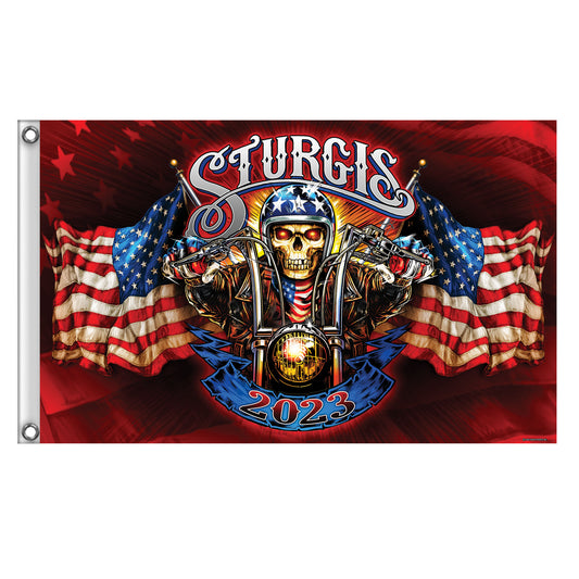 Sturgis 2023 #1 American Flag SPA1575