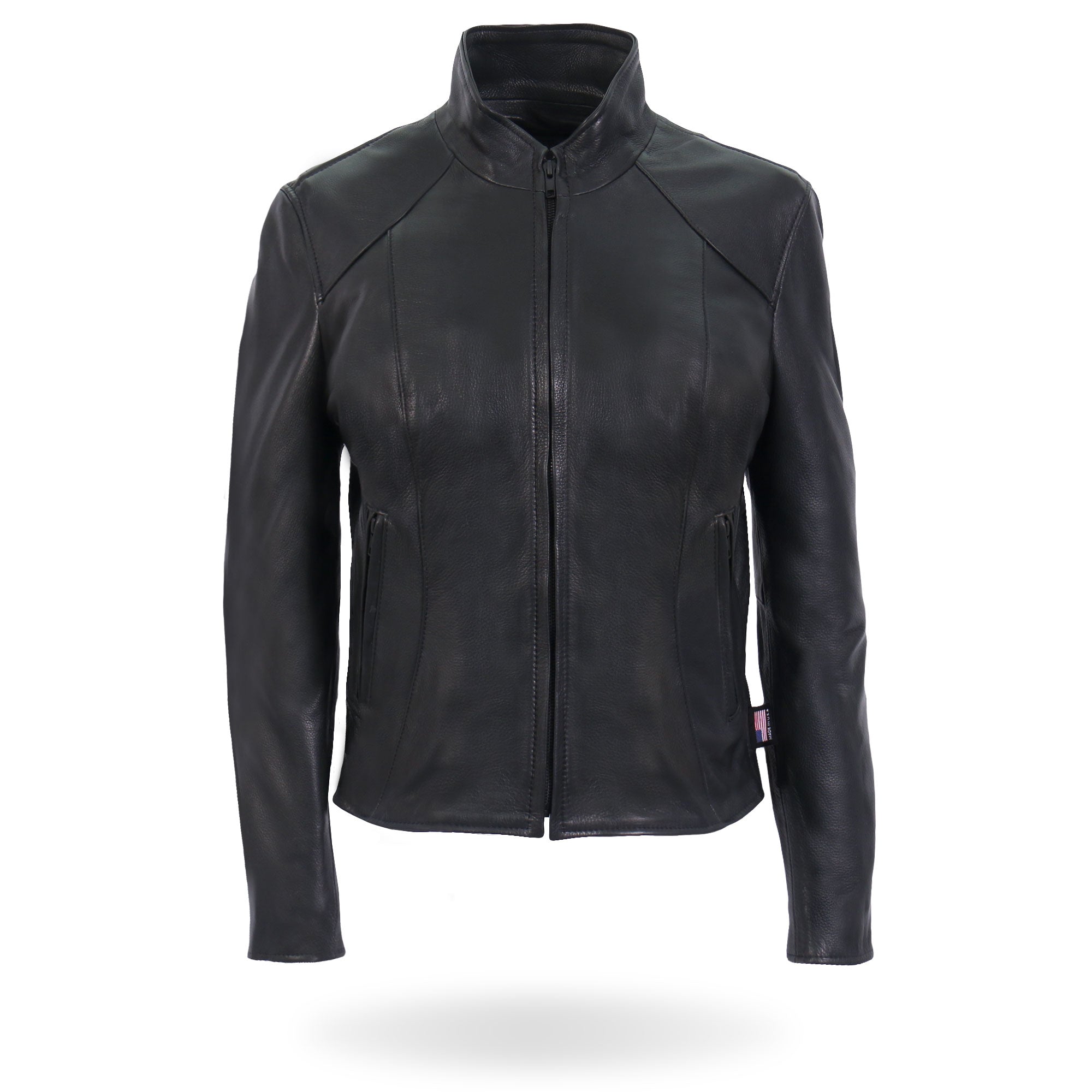 Clean leather online motorcycle jacket