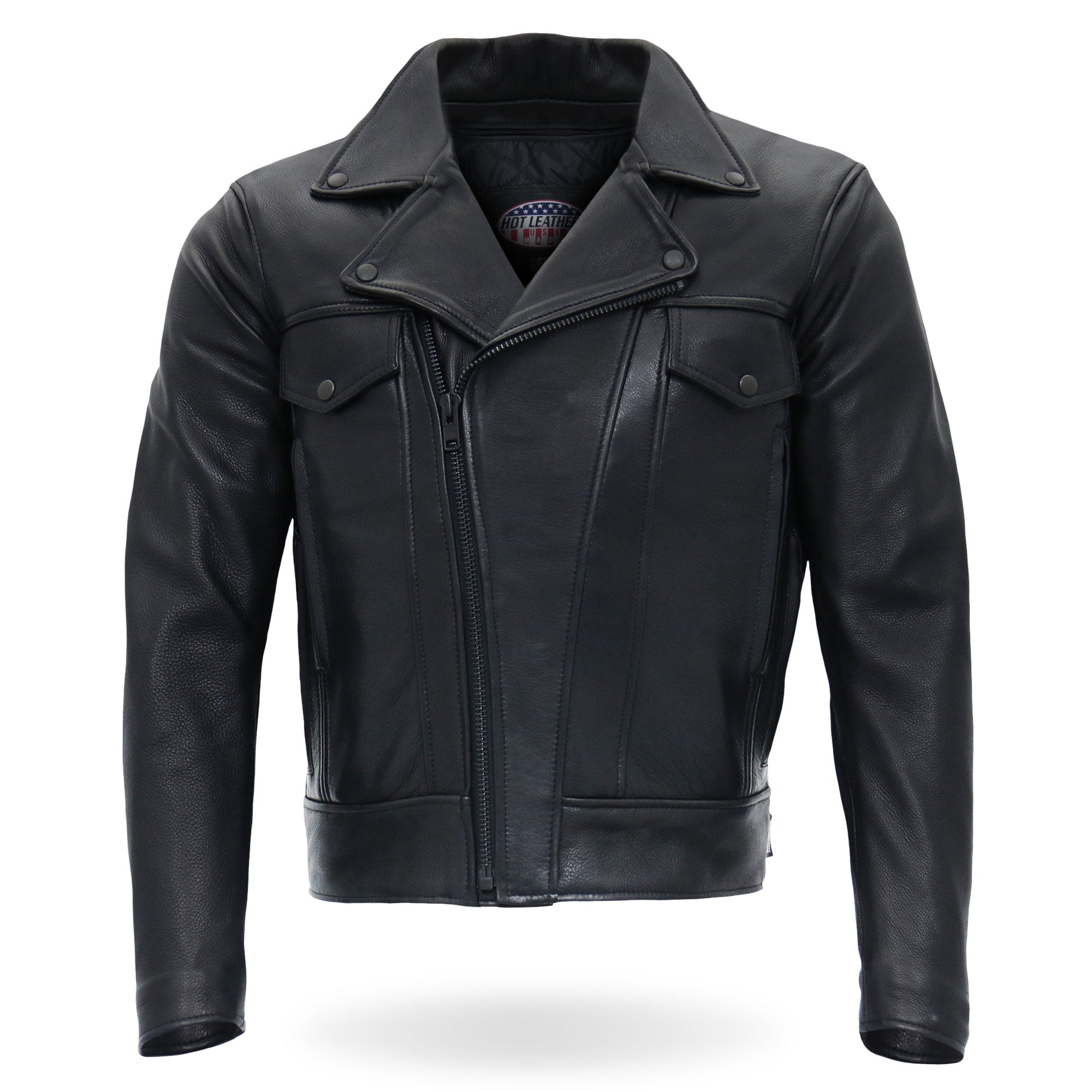 Hot leathers motorcycle jacket 2025