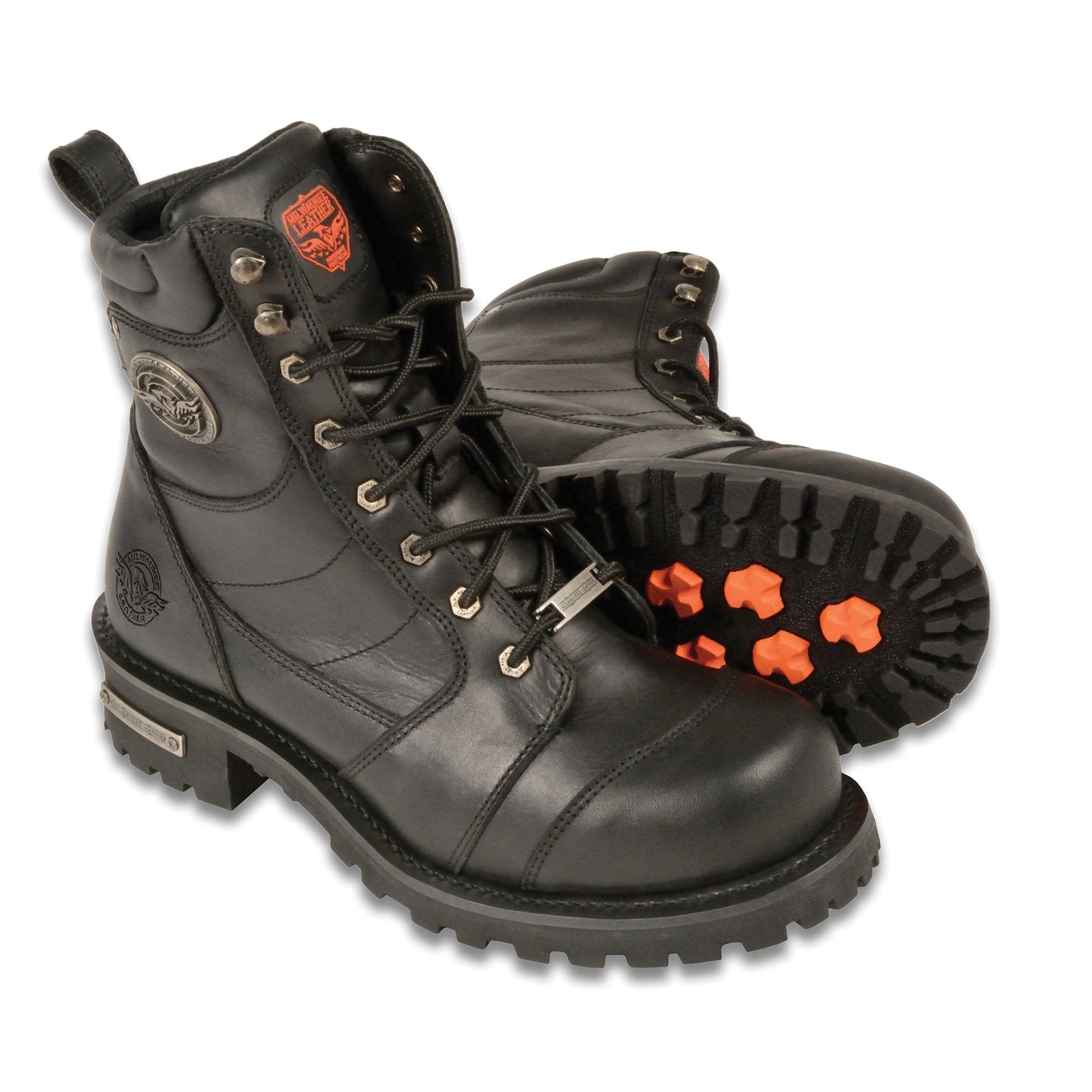 8 inch lace up boots online