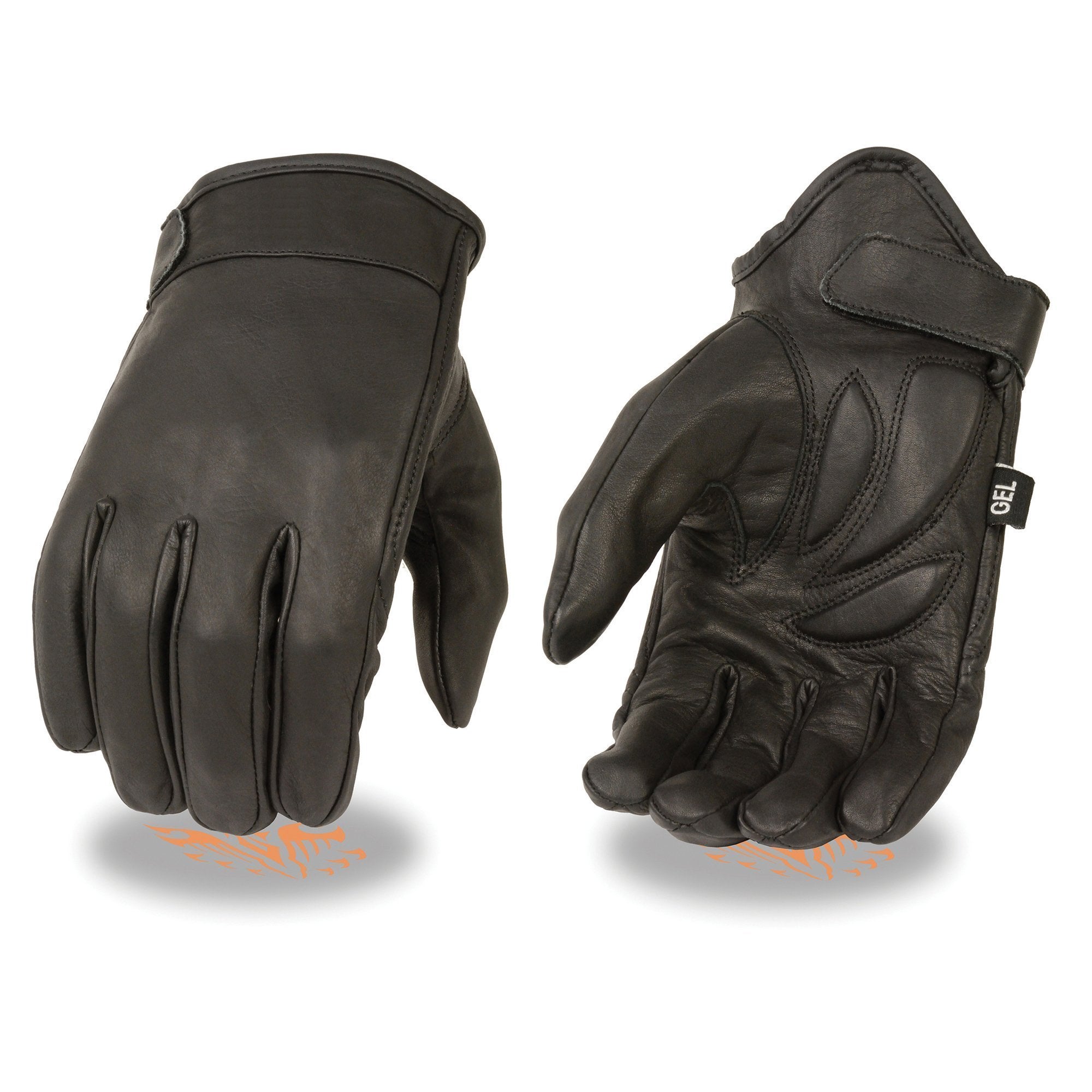 Motorbike Gloves Short Leather Gloves Mens Driving Gloves MENS