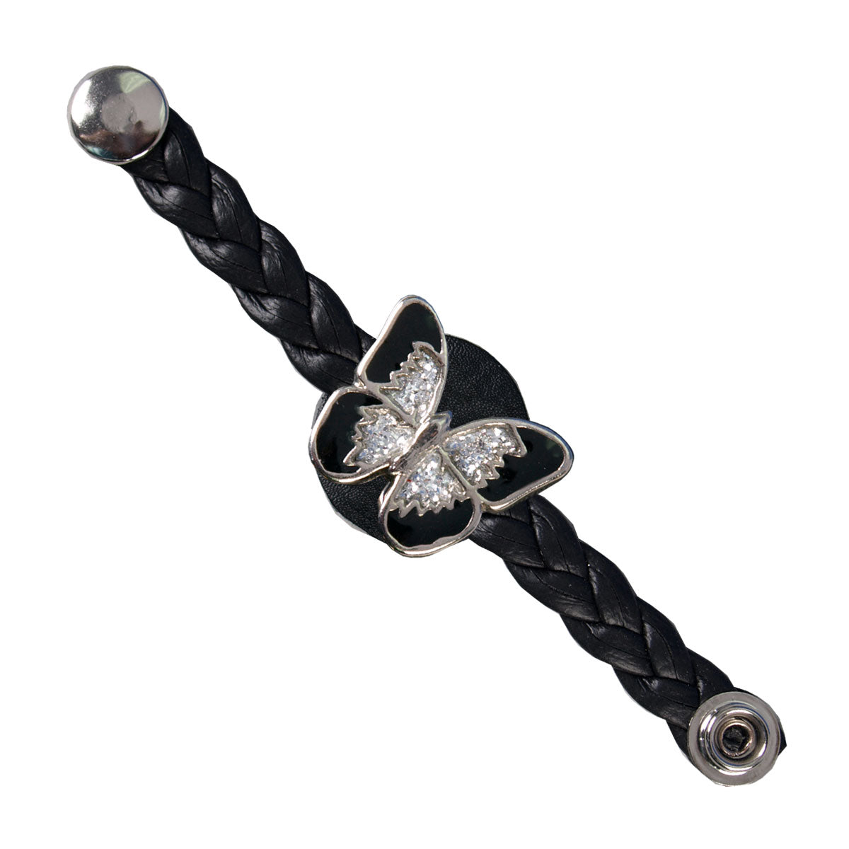 Braided leather vest extenders deals