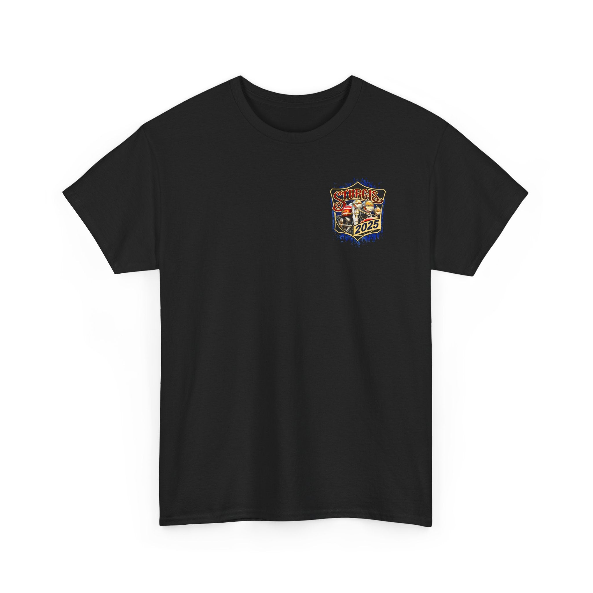 2025 Sturgis Motorcycle Rally Rushmore Mens Black T-Shirt