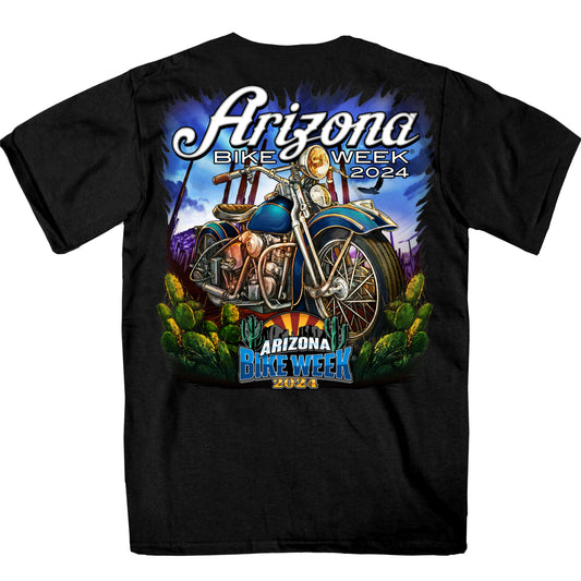 2024 Arizona Bike Week Desert Ride T-Shirt AZM1382