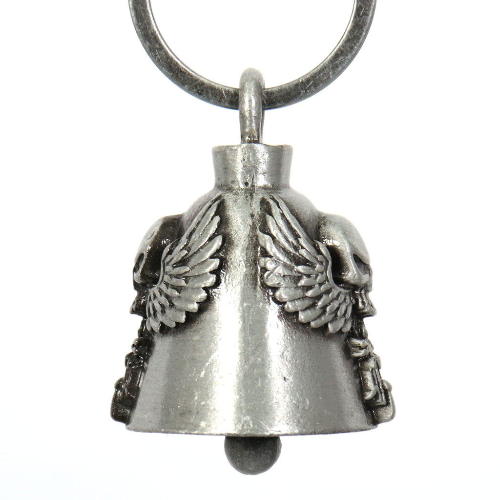 Hot Leathers Skull Wing Rider Bell BEM1014