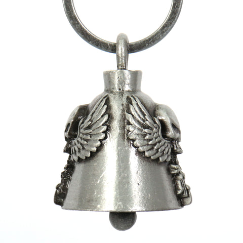 Hot Leathers Skull Wing Rider Bell BEM1014