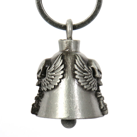 Hot Leathers Skull Wing Rider Bell BEM1014