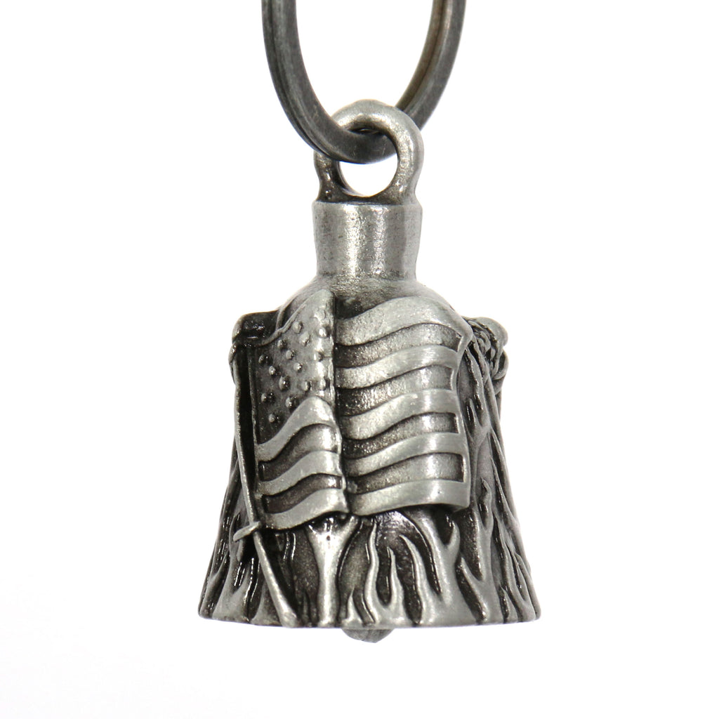 Hot Leathers Wavy Flag Bell BEM1037