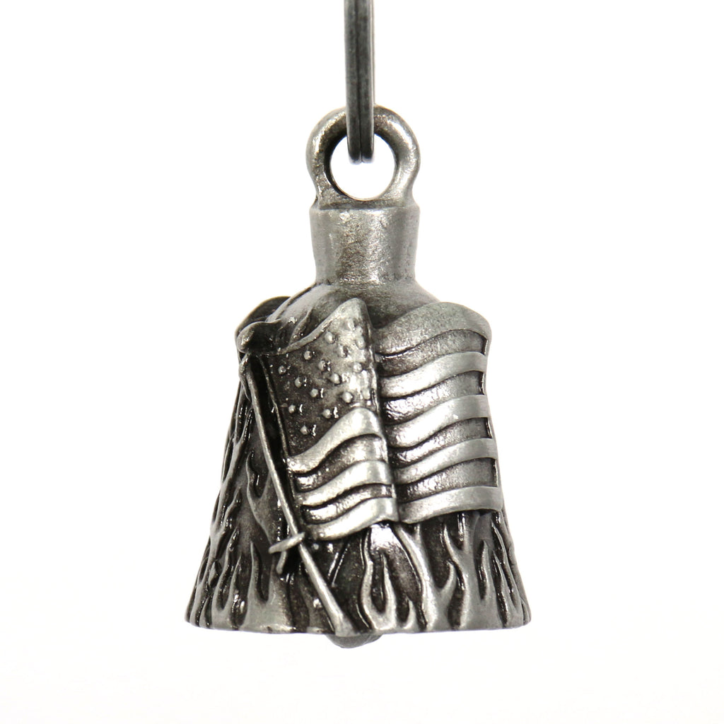 Hot Leathers Wavy Flag Bell BEM1037