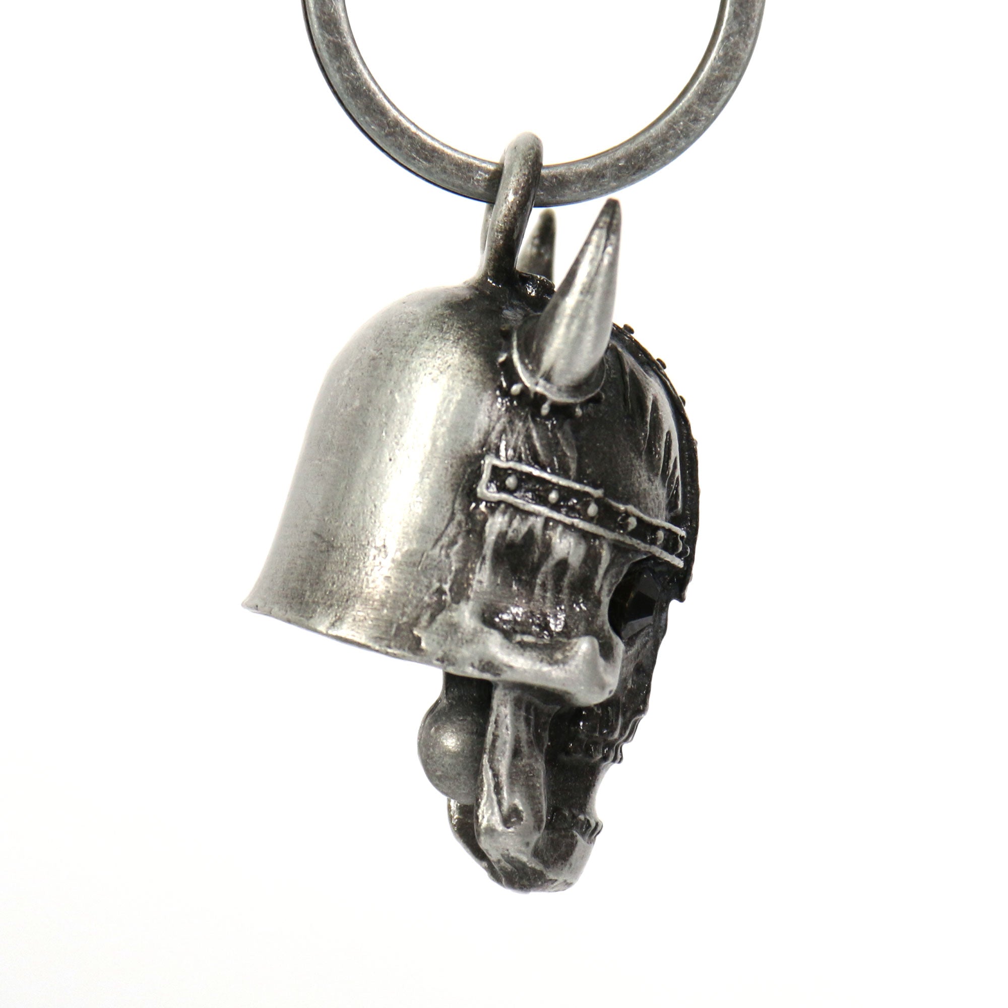 Hot Leathers Viking Skull Black Stones BEM1053