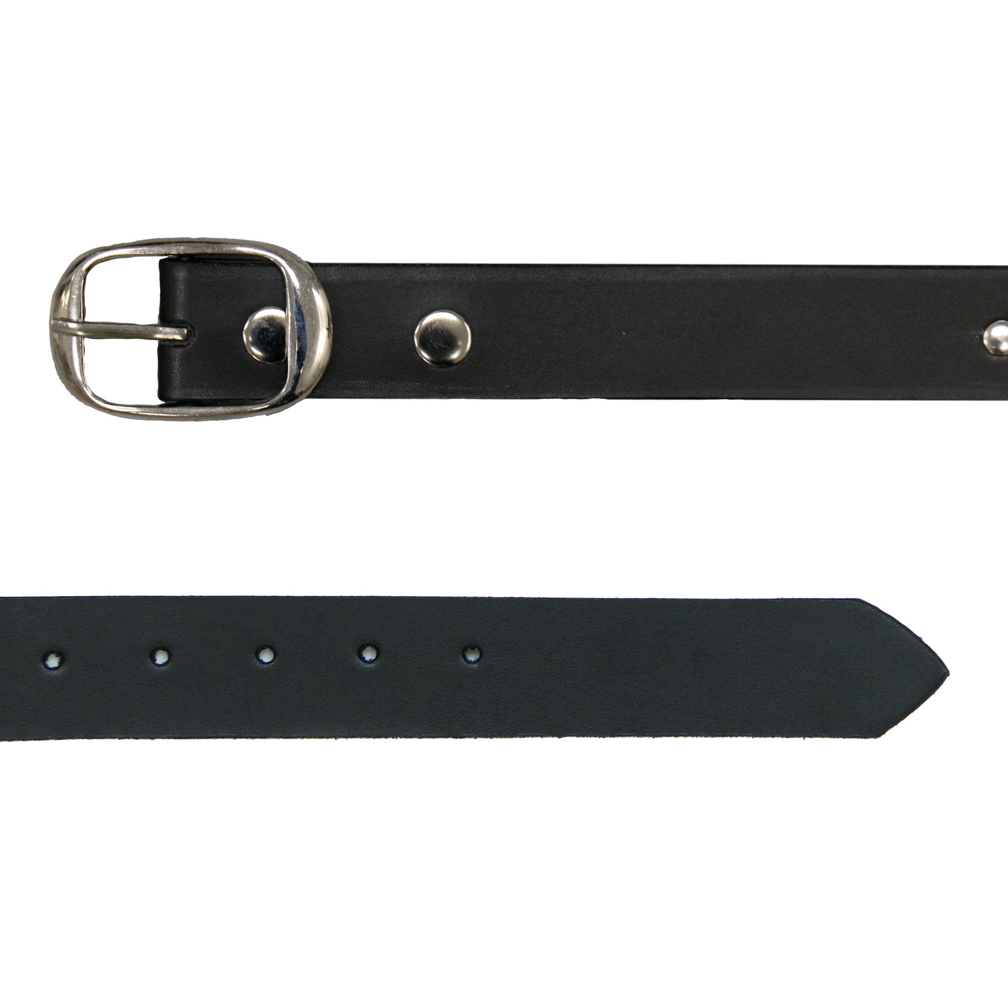 BELT LTHR CROSS CIRCLE