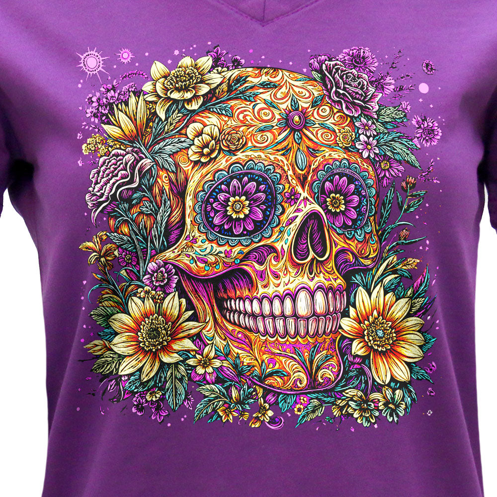 SS V CANDY FLOWER SKULL S