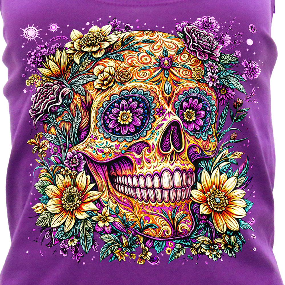 TT CANDY FLOWER SKULL S