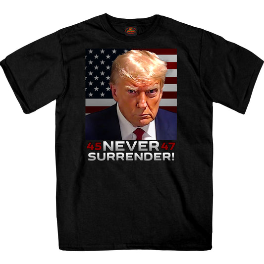 Hot Leathers Never Surrender Trump T-Shirt