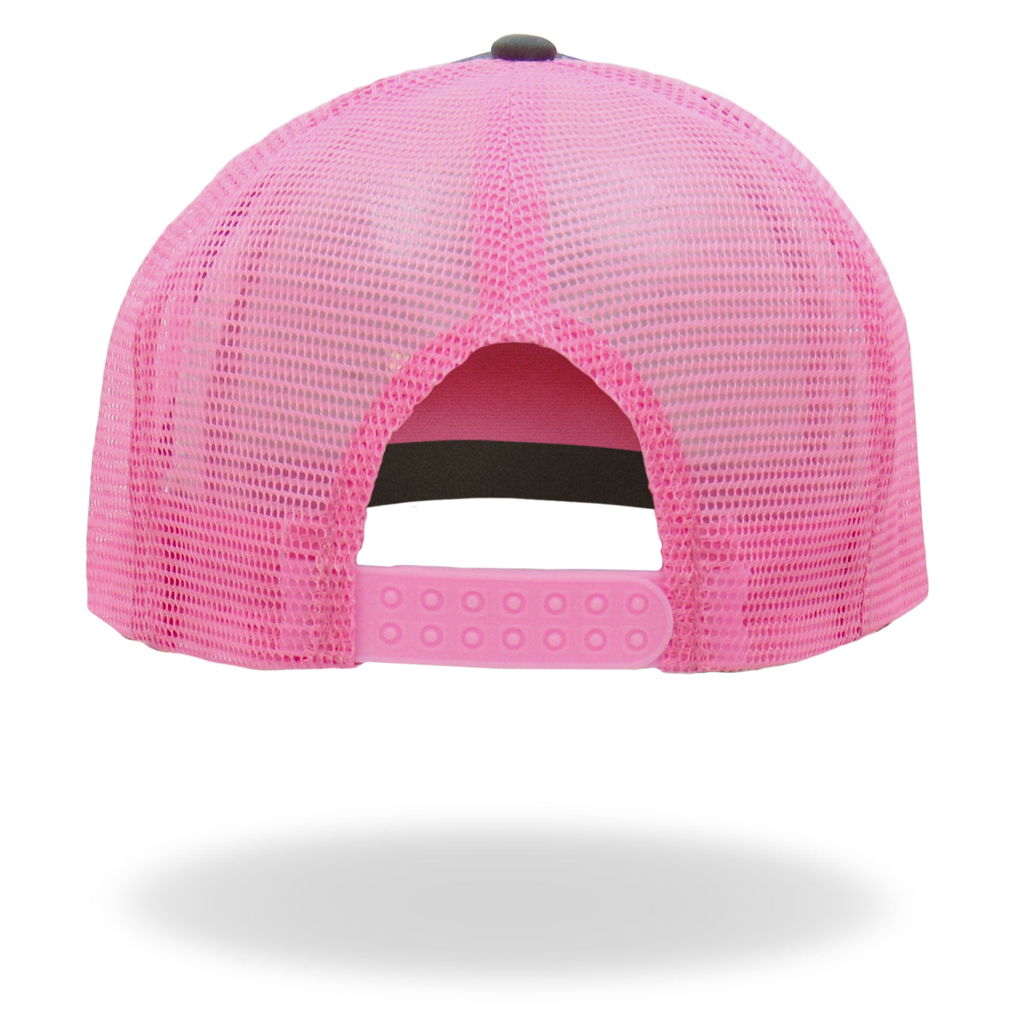 Hot Leathers Skeleton Hand Heart Black and Pink Trucker Hat GSH1054