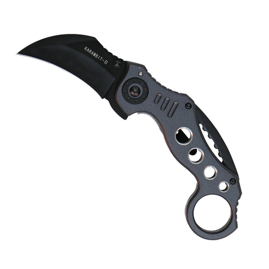 Hot Leathers Grey Knife w/ Cut Out Design KNA1139