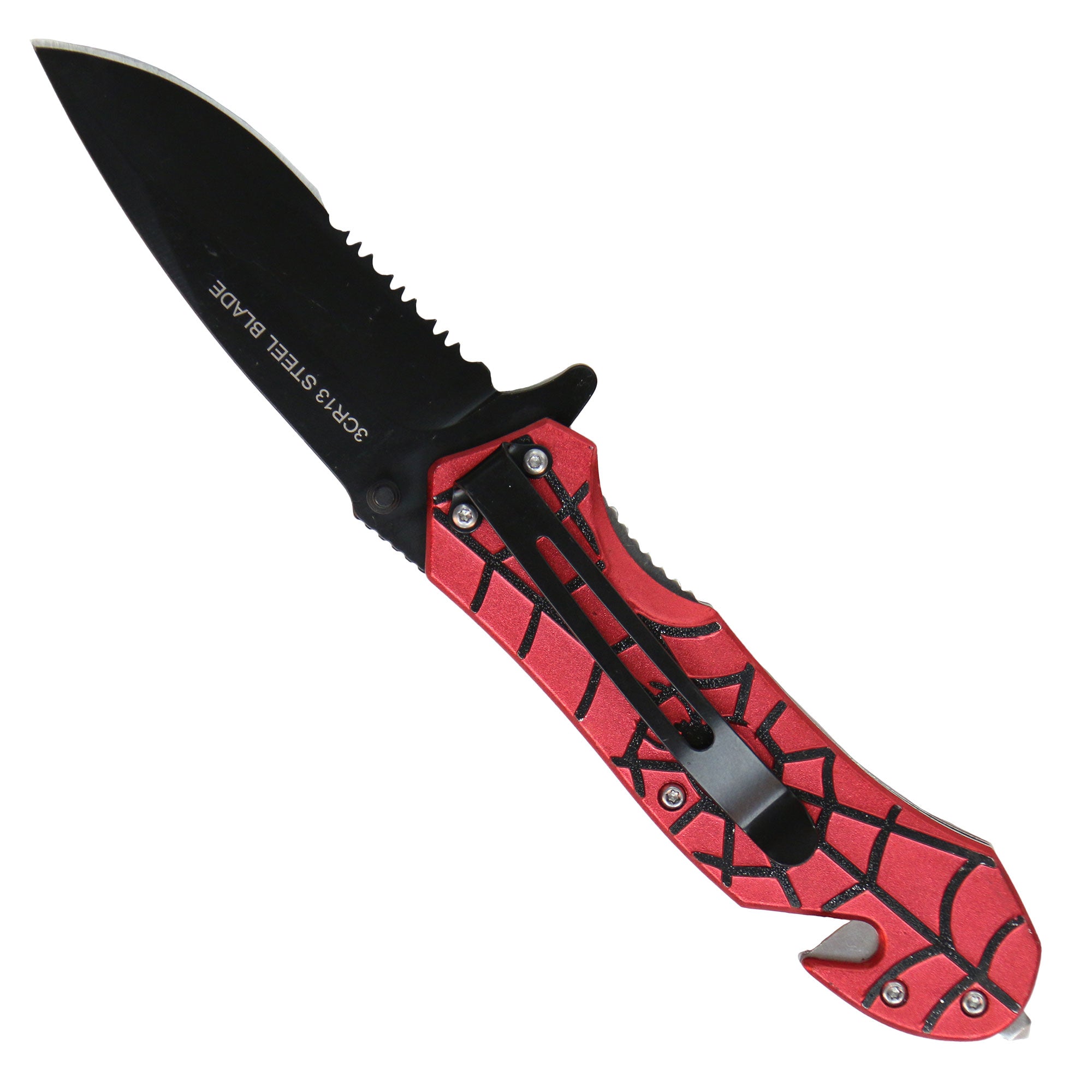 Hot Leathers Red Spider Knife KNA1152