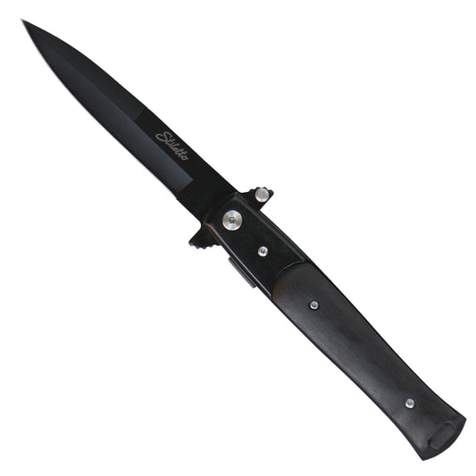Hot Leathers Stiletto w/ Black Wood Knife KNA1169