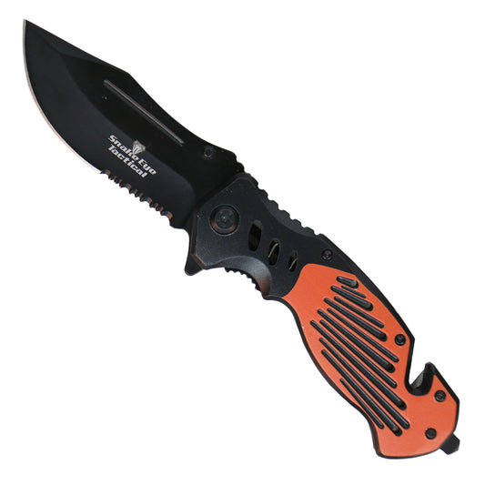Hot Leathers Orange Flair Knife KNA1180