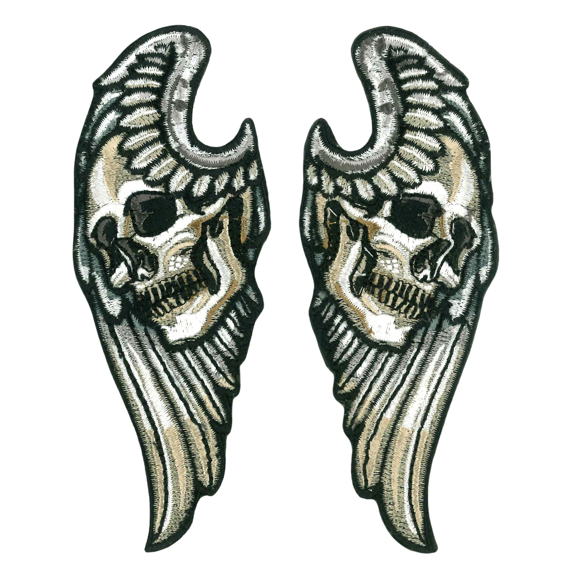 PATCH ANGEL WINGS SKULL 4