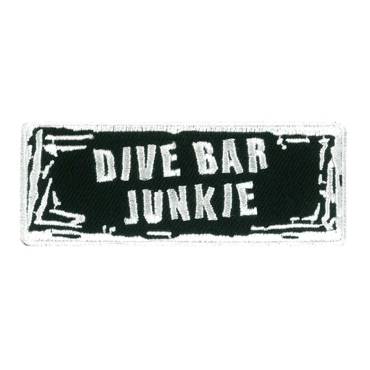 Hot Leathers 4" Dive Bar Junkie Patch PPW1092