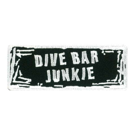 Hot Leathers 4" Dive Bar Junkie Patch PPW1092