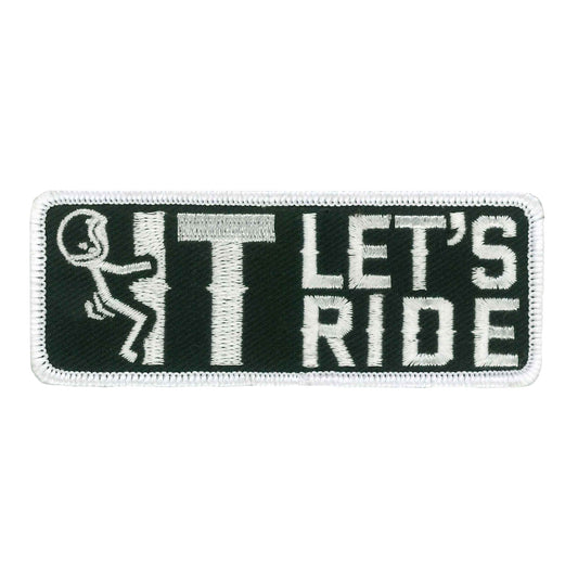 Hot Leathers F It Let's Ride Patch PPW1102