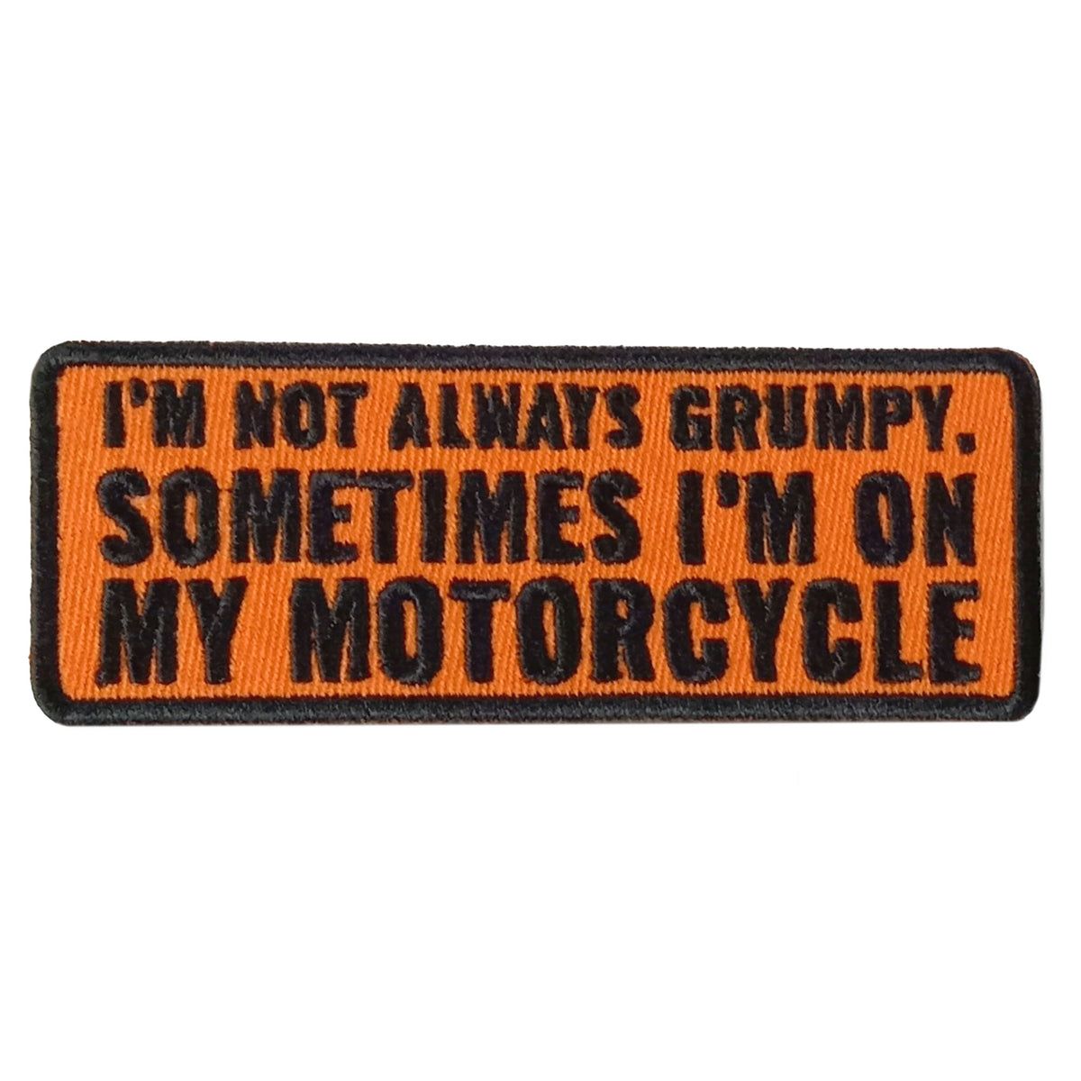 Hot Leathers I'm Not Always Grumpy Patch PPW1113