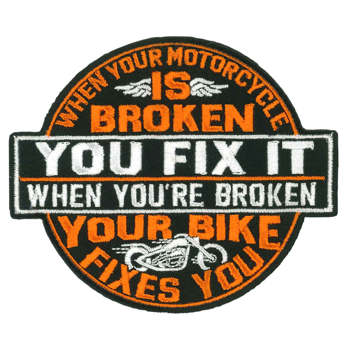 PATCH MOTORCYCLE FIXES YOU