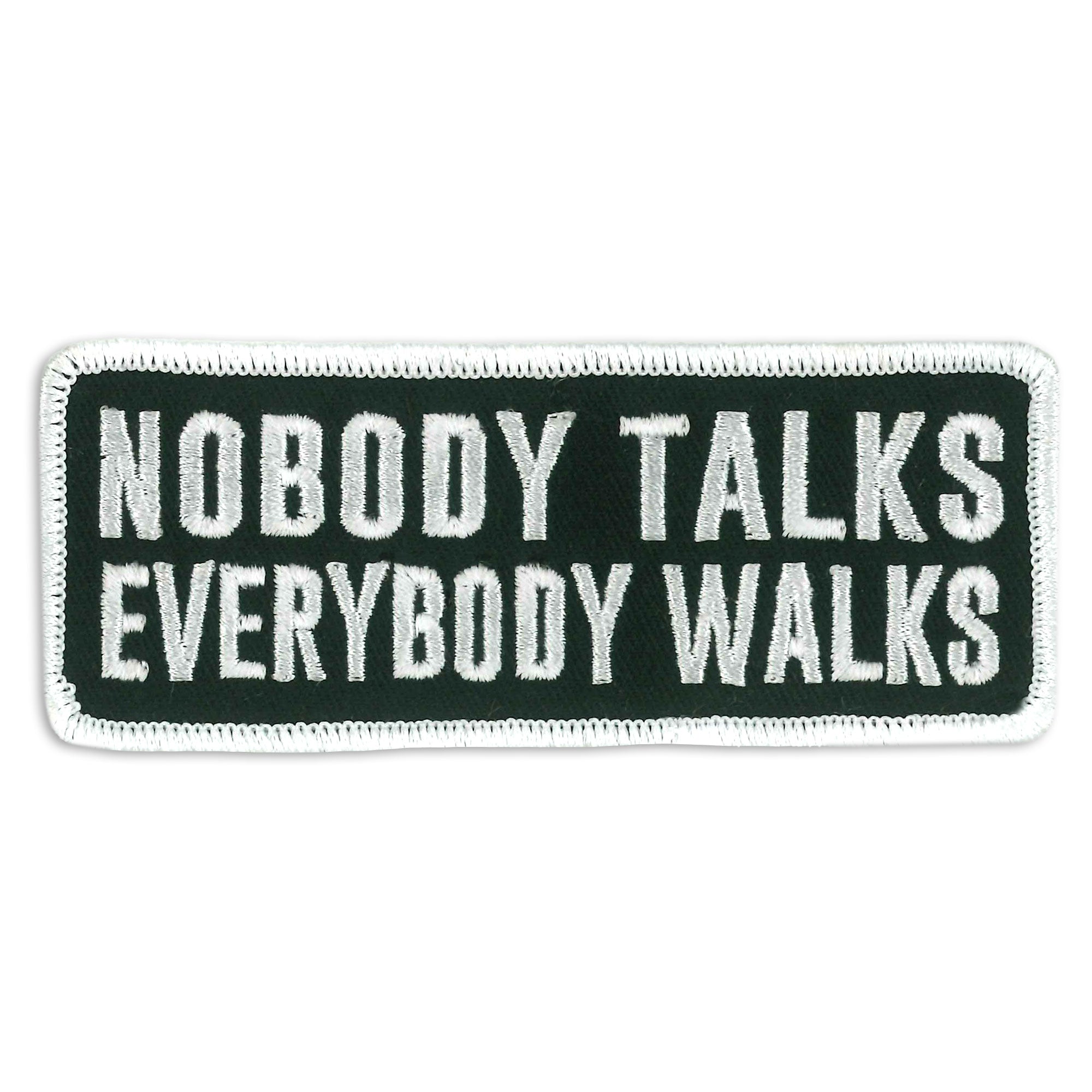 PATCH NOBODY TALKS