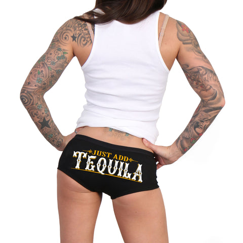 Hot Leathers Just Add Tequila Boy Shorts