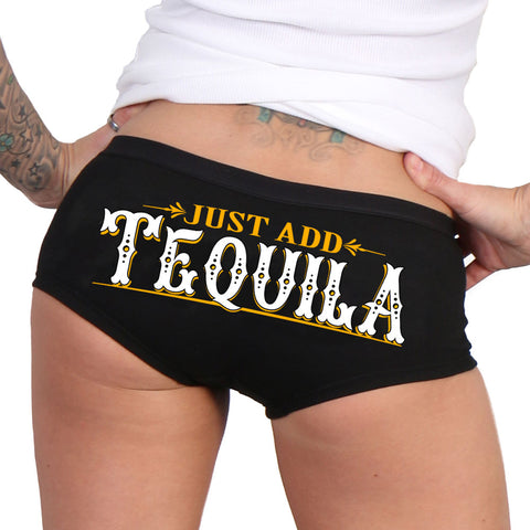 Hot Leathers Just Add Tequila Boy Shorts