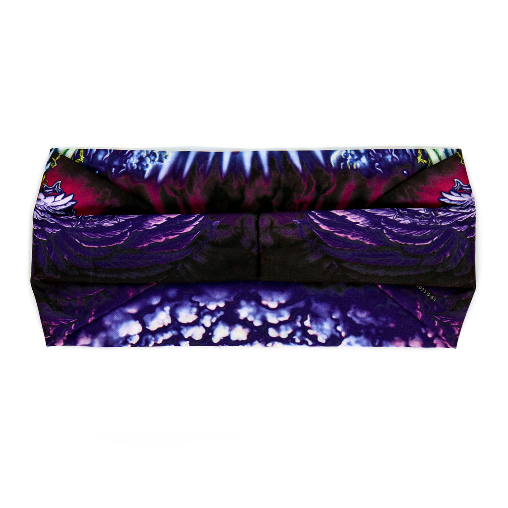 Hot Leathers Bling Bands Sacred Heart Rhinestone Crystal Headband Wraps RWC2039