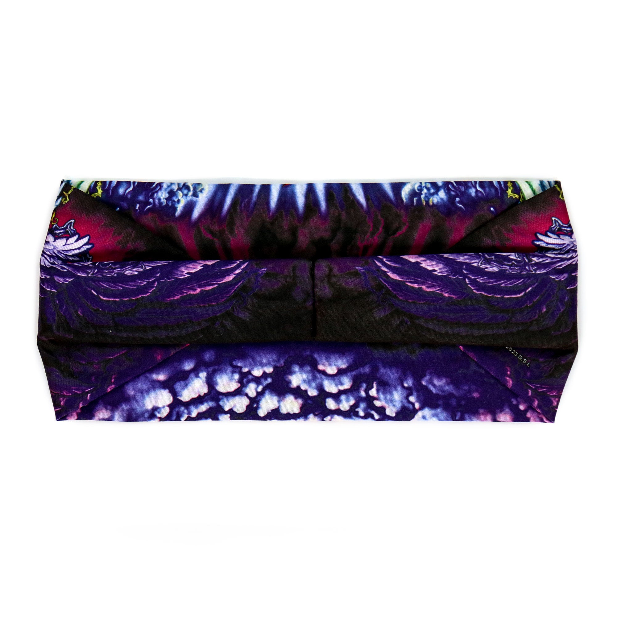 Hot Leathers Bling Bands Sacred Heart Rhinestone Crystal Headband Wraps RWC2039