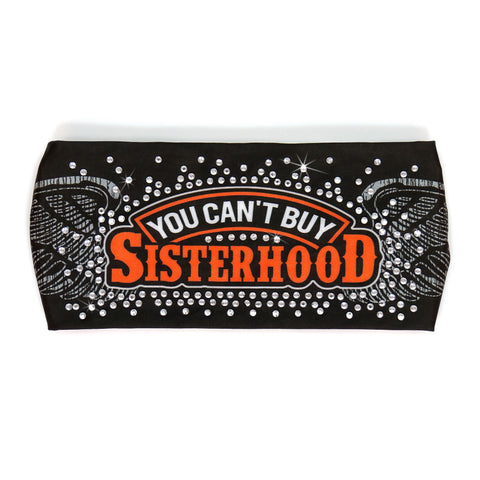 Hot Leathers Bling Bands Sisterhood Rhinestone Crystal Headband Wraps RWC2040