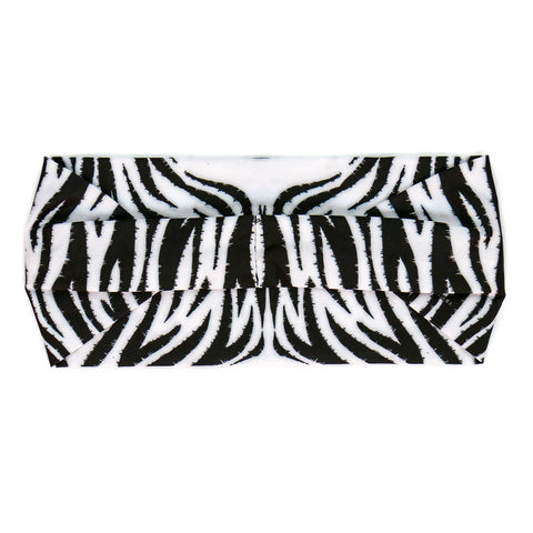 Hot Leathers Bling Bands White Tiger Rhinestone Crystal Headband Wraps RWC2050