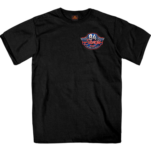2024 Sturgis Motorcycle Rally Logo Black T-Shirt SPB1121
