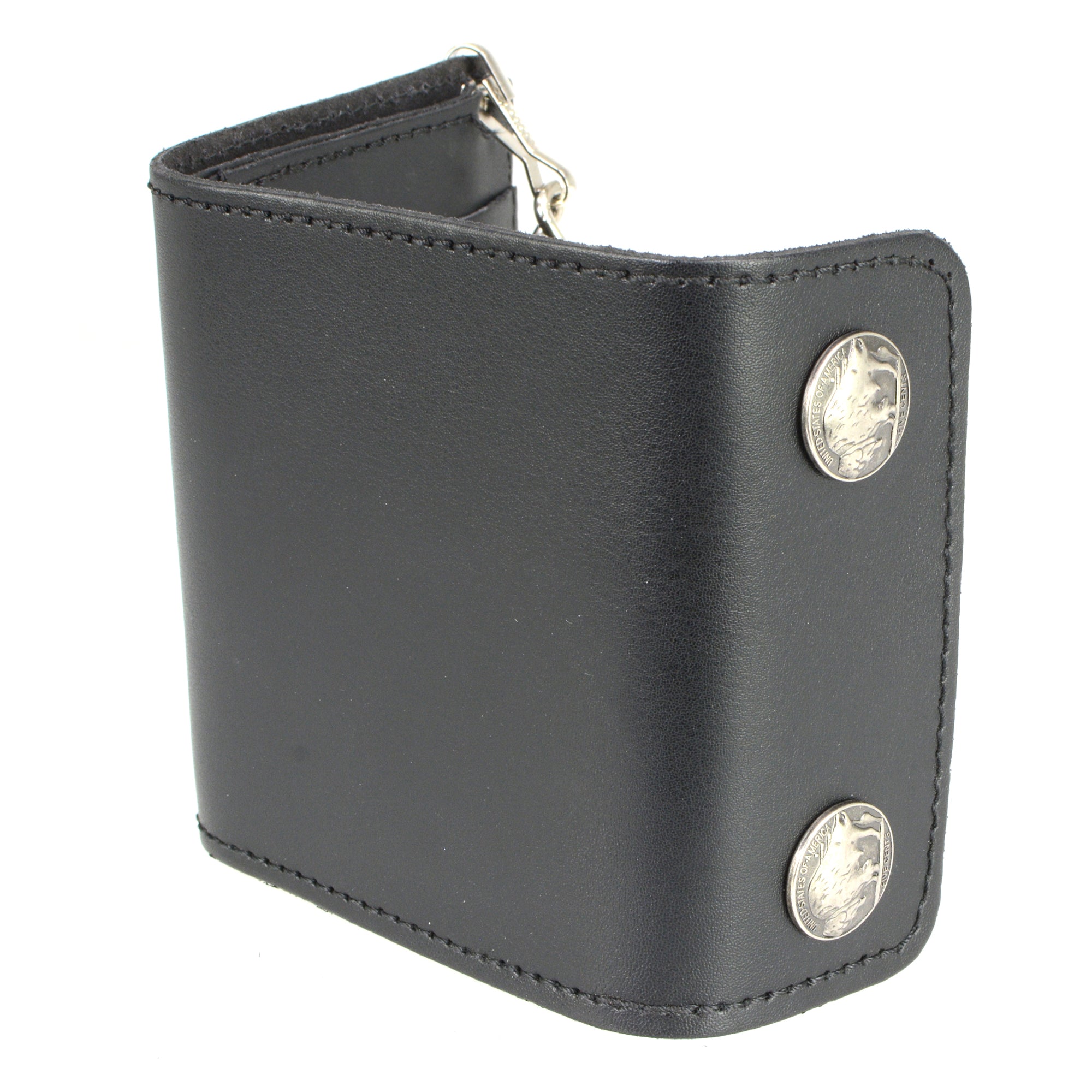 Hot Leathers Buffalo Nickel Bi-Fold Wallet