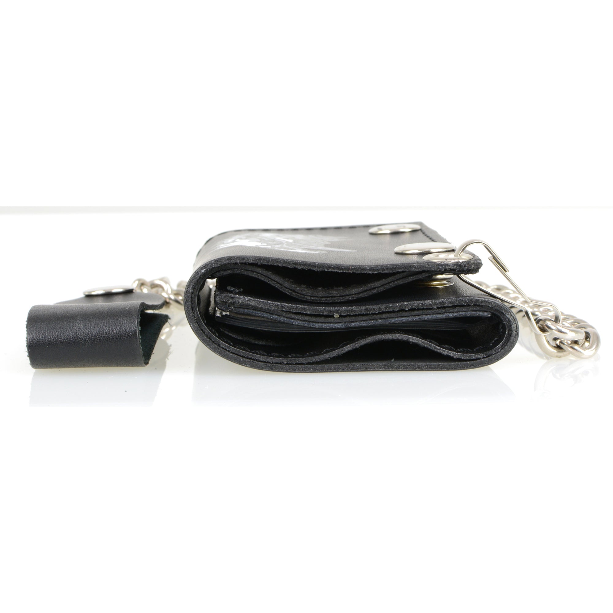 Hot Leathers Tribal Eagle Tri-fold Wallet