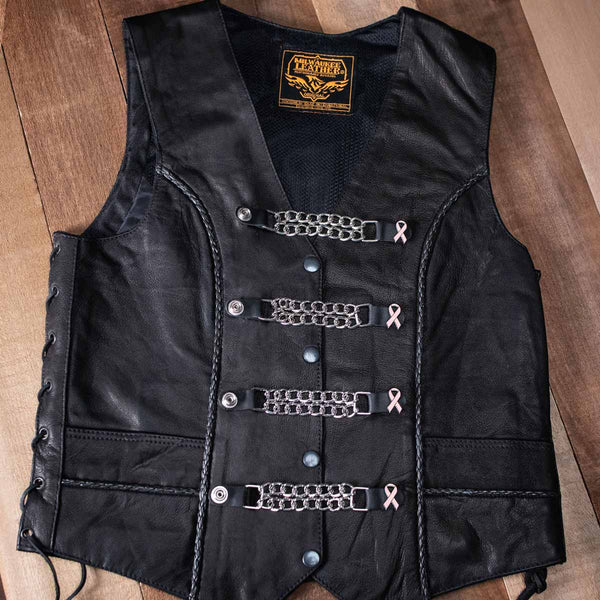 トップス Over sized riders vest 2024SS Ride Right 1200 Series Leather Bull Riding Vest – Rodeo Mart
