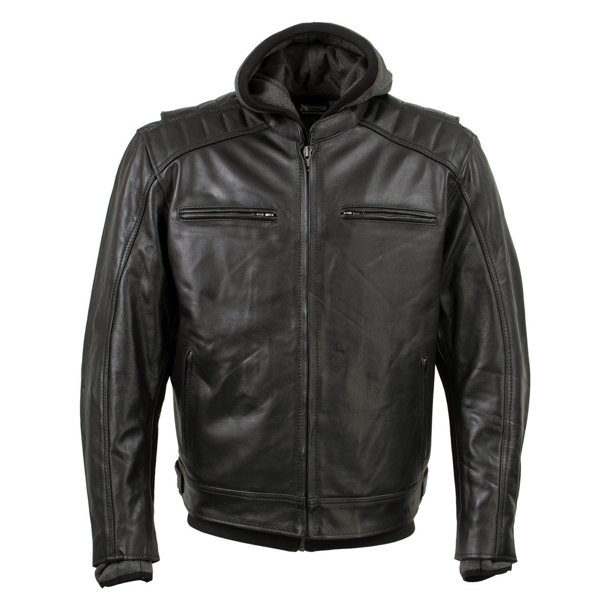 Xelement advanced motorcycle gear leather jacket hotsell