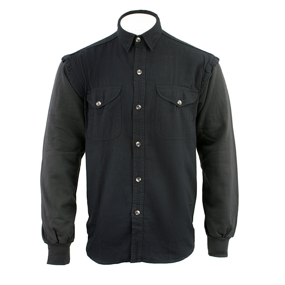 NexGen DM2222 Men's Black Long Sleeve Button Down Shirt