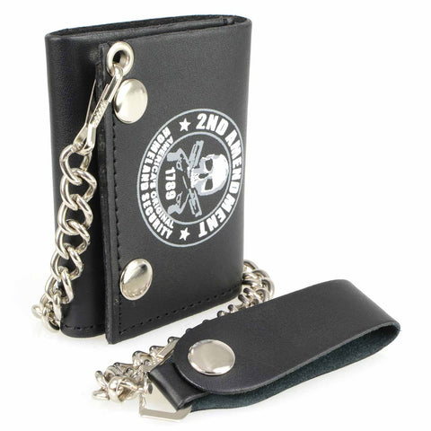 Milwaukee Leather MLW7839 Men's 4” Leather “2nd Amendment