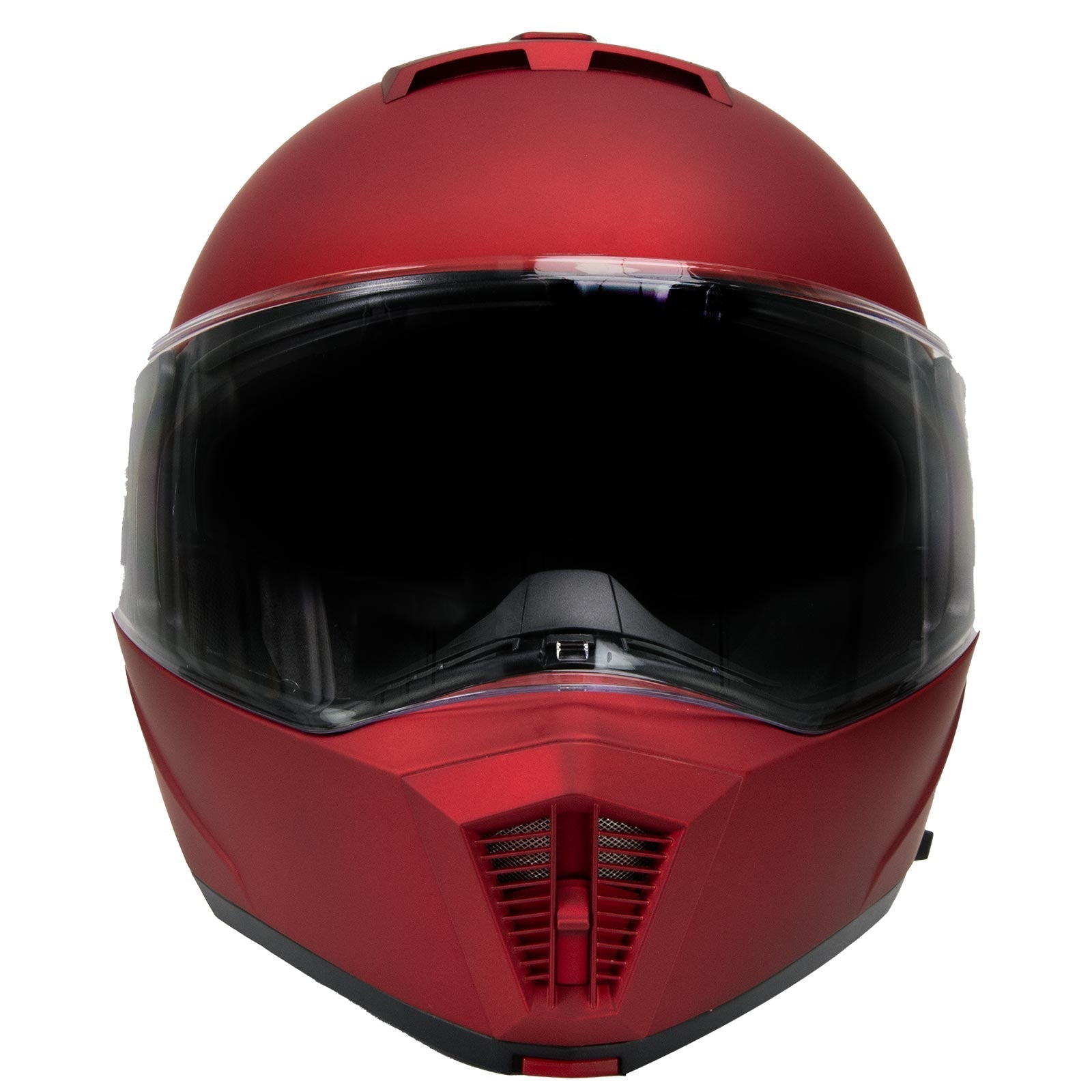 Milwaukee Helmets MPH9827DOT Cypher Flat Red Advanced Motorcycle