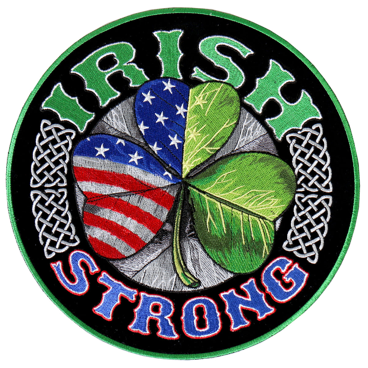 PATCH IRISH STRONG 4"