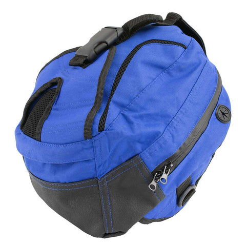 NexGen SH67602 Magnetic Blue Dual Tank Bag and Back Pack
