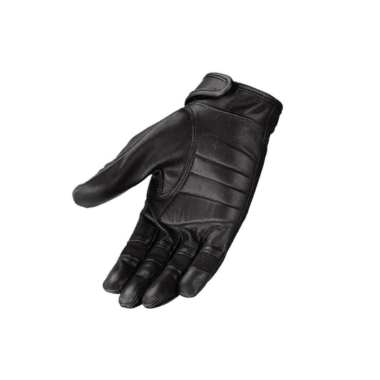 Milwaukee Leather SH811 Men's Black Leather Unlined Classic Style Driving Gloves