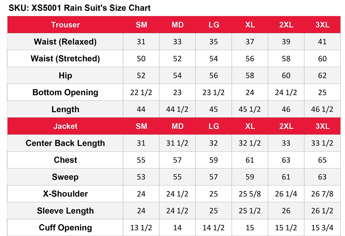 NexGen Ladies XS5031 Blue and Black Water Proof Rain Suit with Cinch Sides