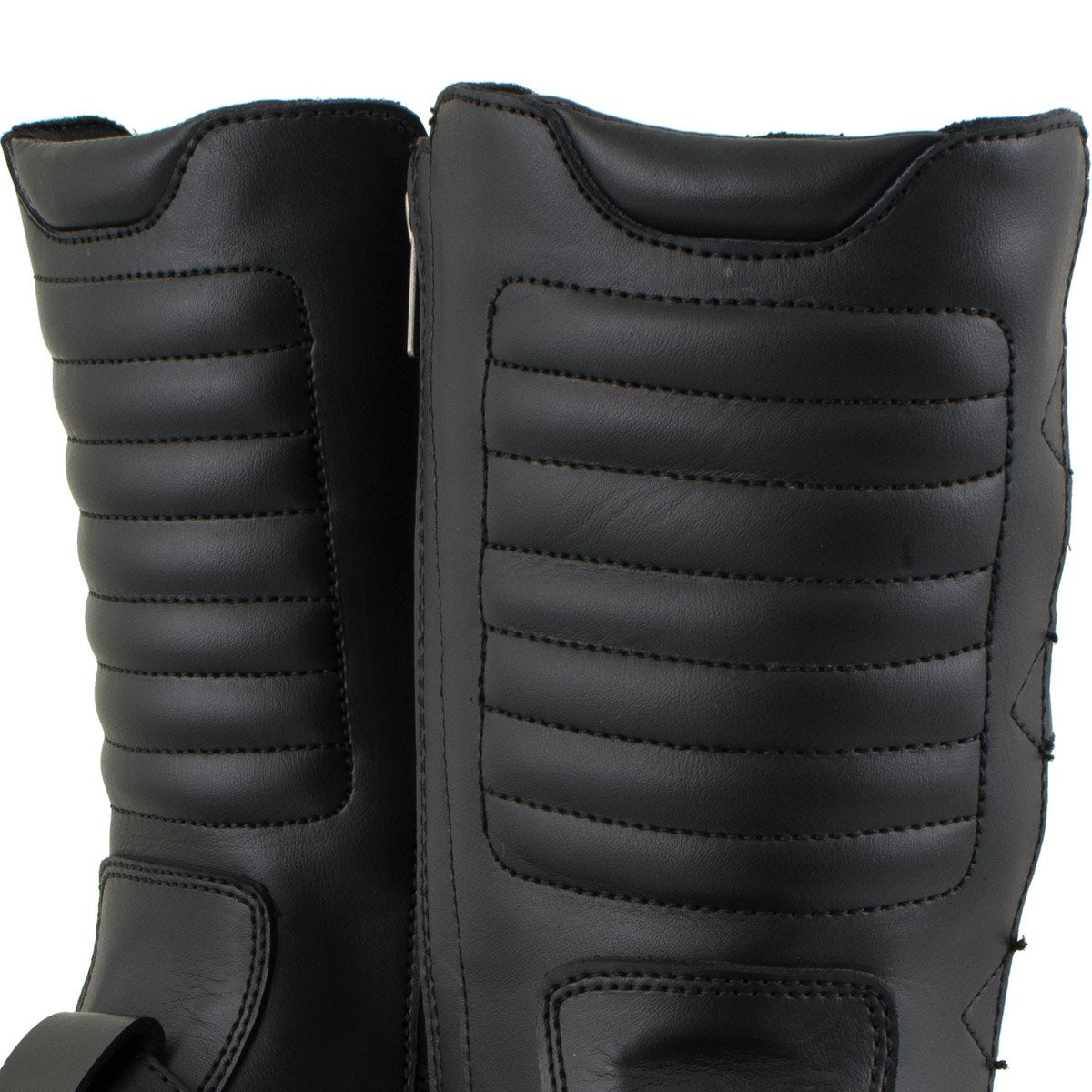 Xelement 1503 Executioner Men's Black Leather Motorcycle Boots