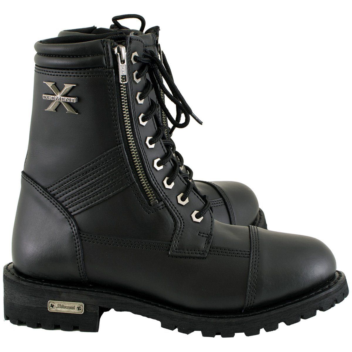 Xelement 1506 'Impact' Men's Black Motorcycle Biker Boots